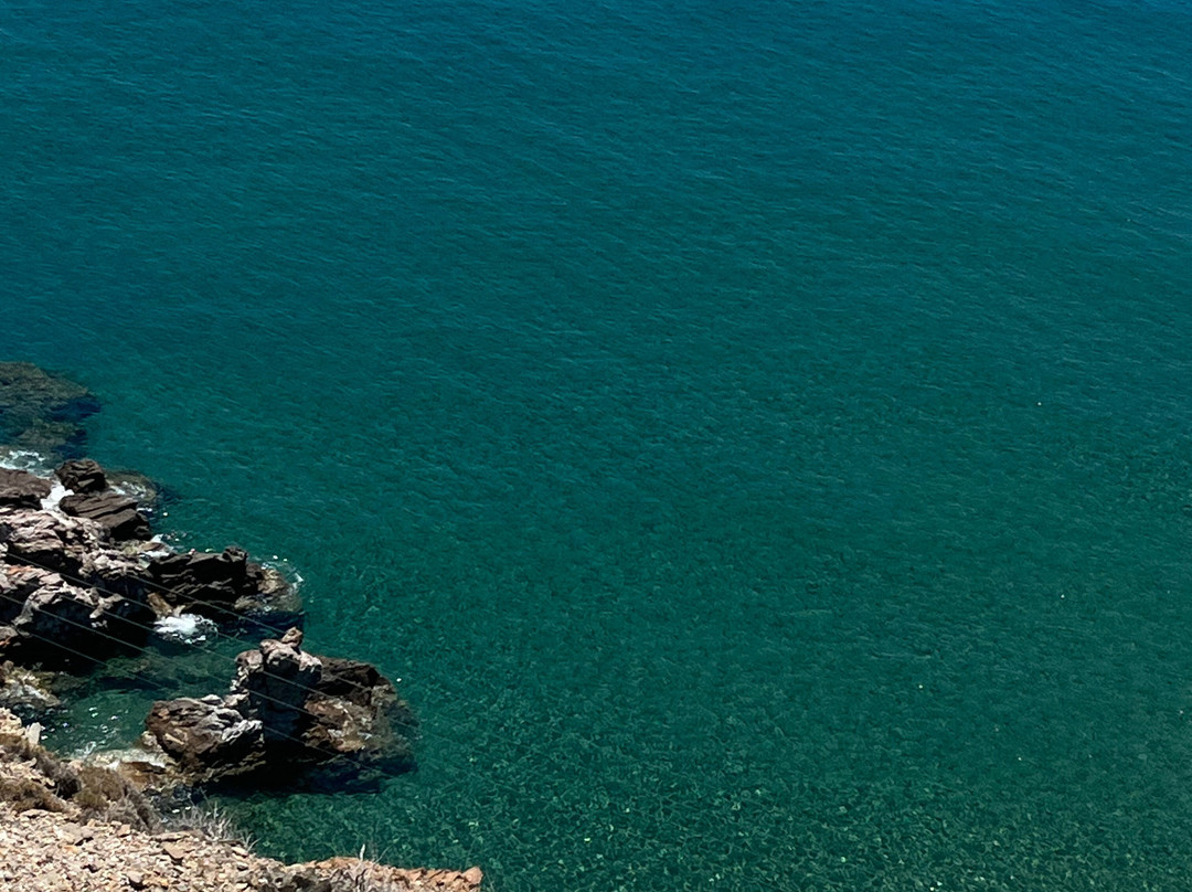 Anafi Kleisidi beach-Anafi Town必去景点