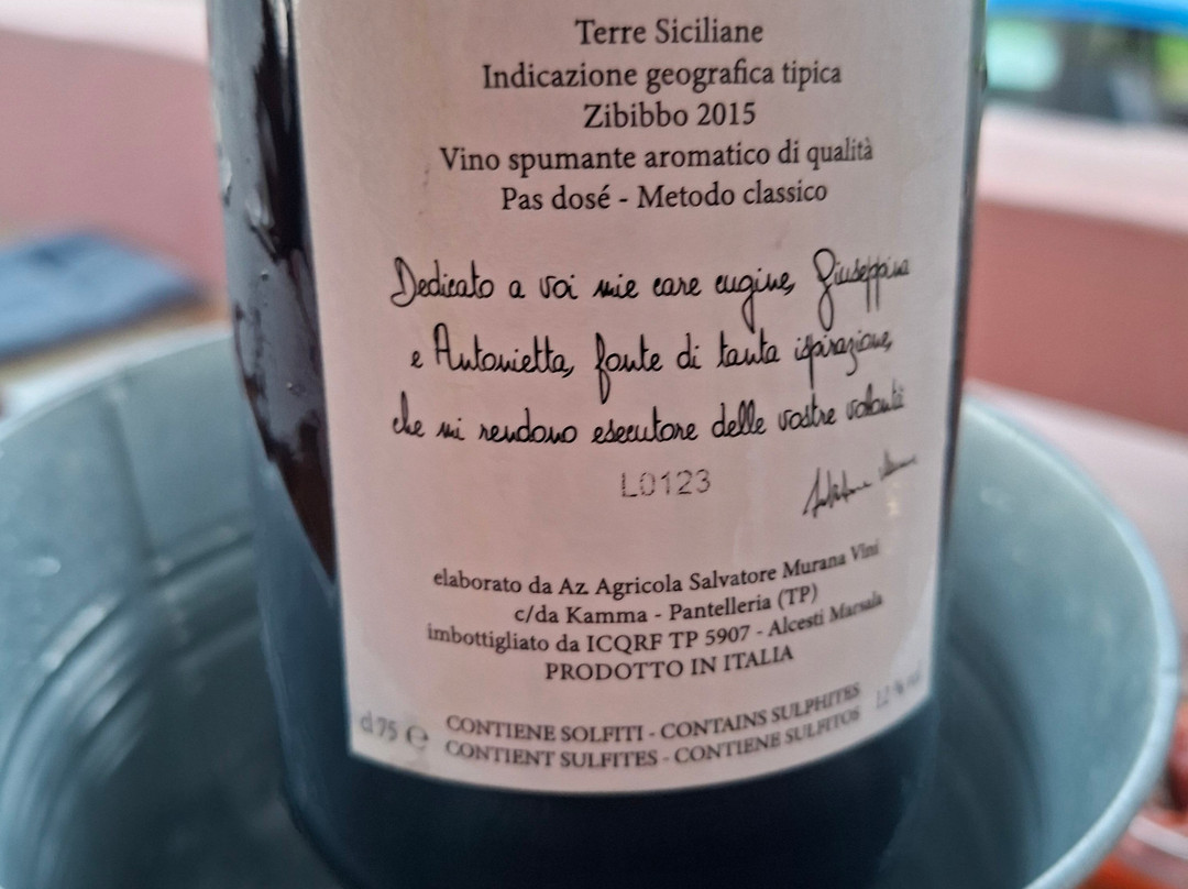 Cantina Mueggen di Salvatore Murana-潘泰莱里亚必去景点