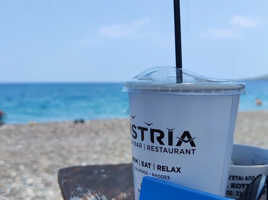 Ostria Beach Bar-Kalathos必去景点