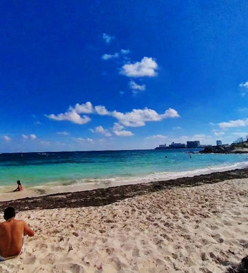 Playa Tortugas-坎昆必去景点