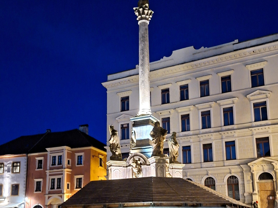 Plague Column-克鲁姆洛夫必去景点