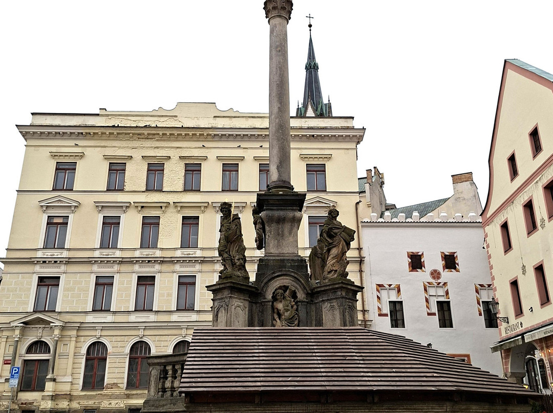 Plague Column-克鲁姆洛夫必去景点