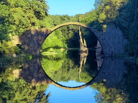 Rakotzbrücke-Kromlau必去景点