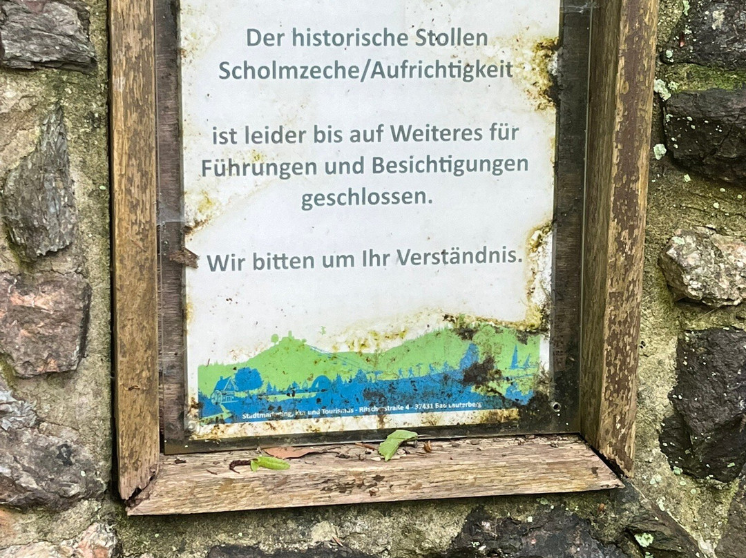 Historischer Stollen Scholmzeche