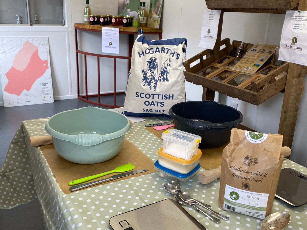 Bairnkine Farm: Organic Oatcake Making Experience