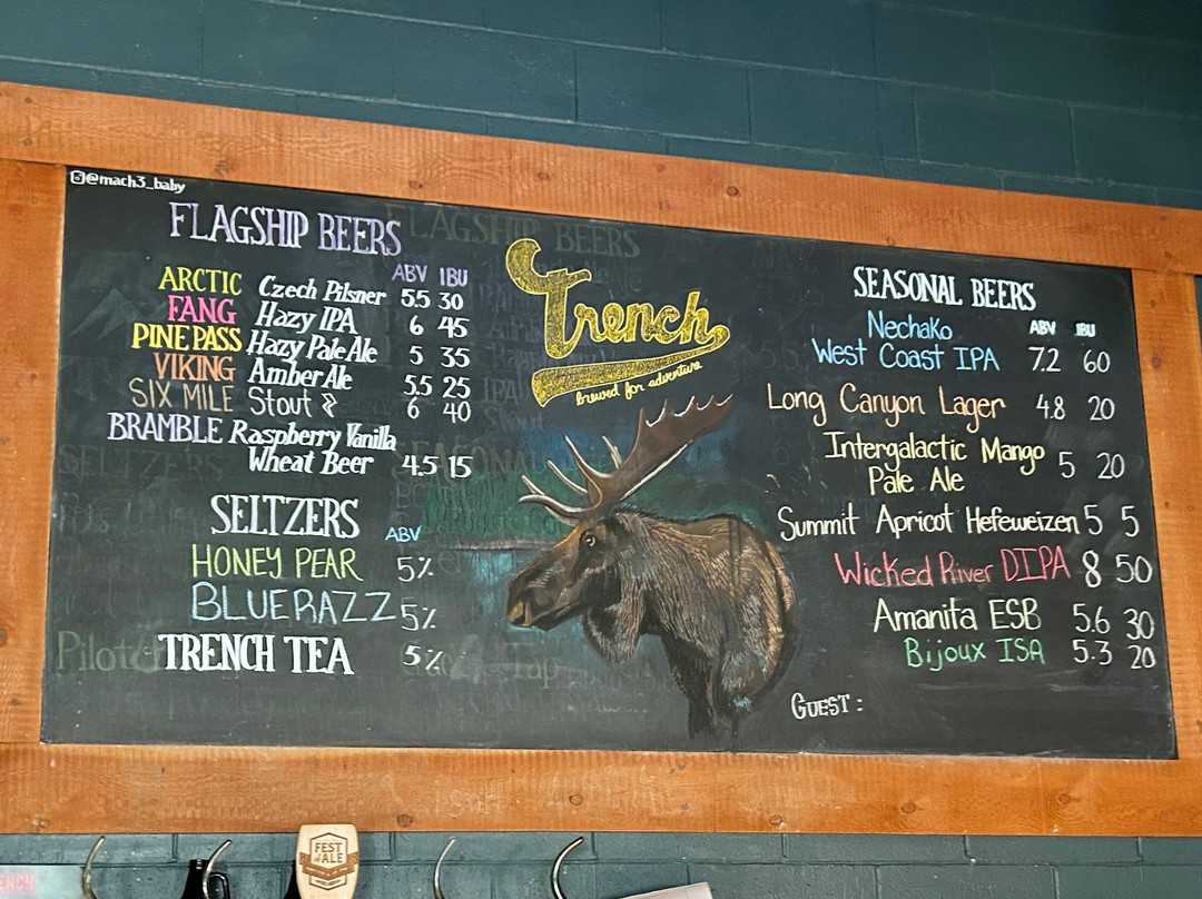 Trench Brewing & Distilling-乔治王子城必去景点