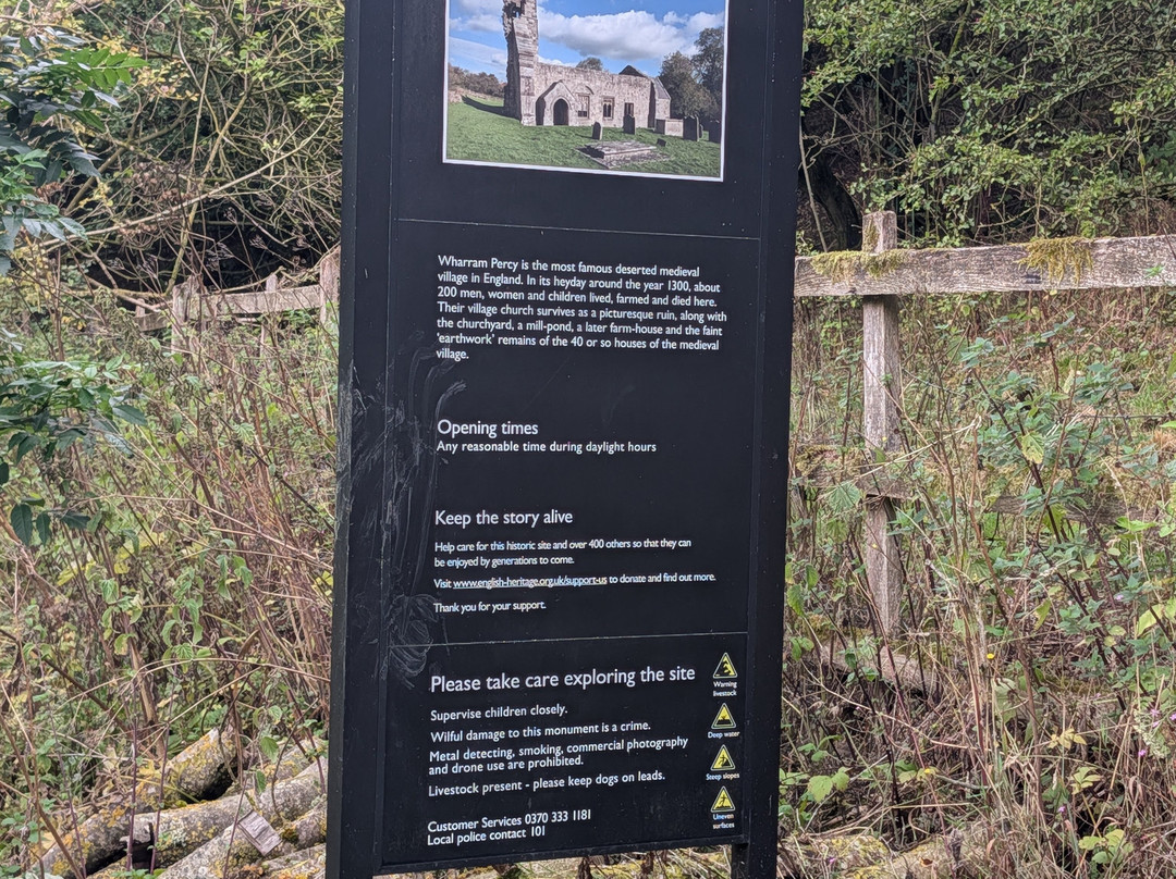 Wharram Percy Deserted Medieval Village-马尔顿必去景点