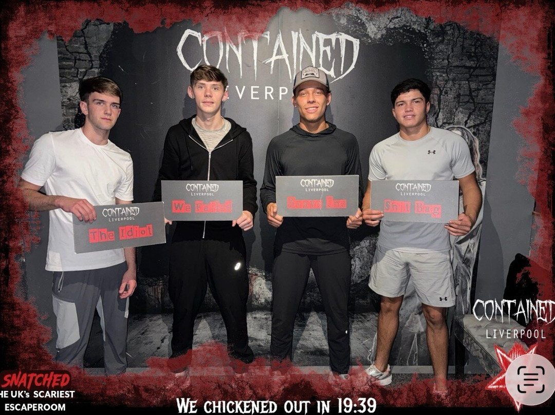 Contained Liverpool Escape Rooms & Scare Maze-利物浦必去景点
