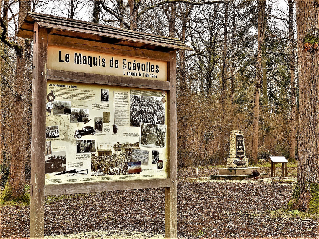 Stele du Maquis de Scevolles-Loudun必去景点