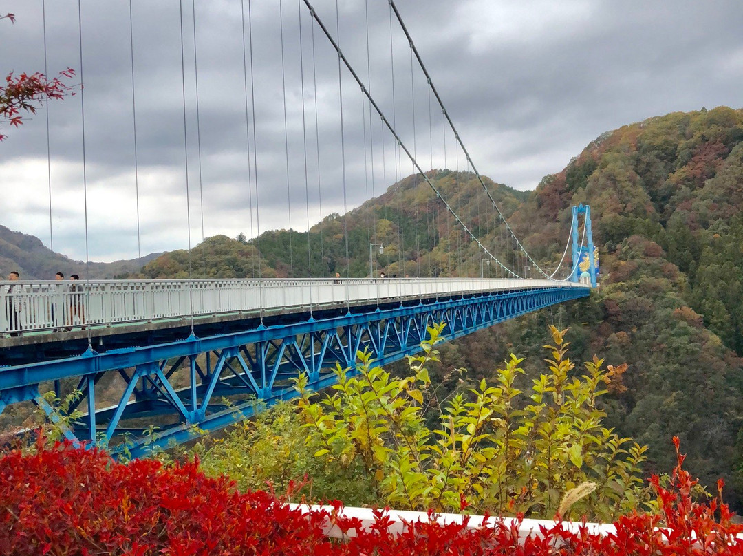 Ryujin Big Suspension Bridge-常陆太田市必去景点