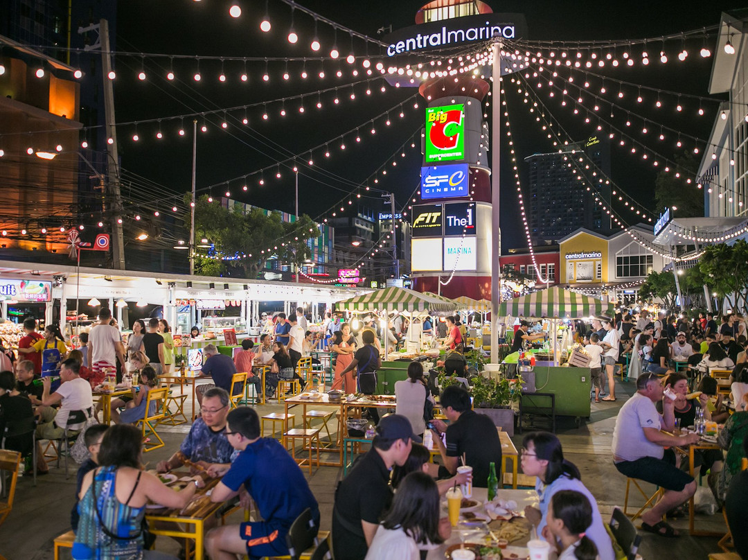 Pattaya Marina Night Market-芭堤雅必去景点