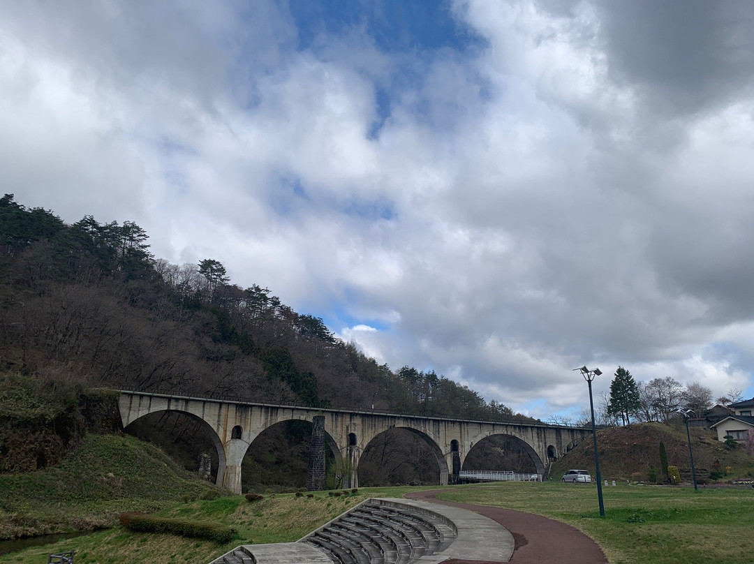 Megane Bridge-远野市必去景点