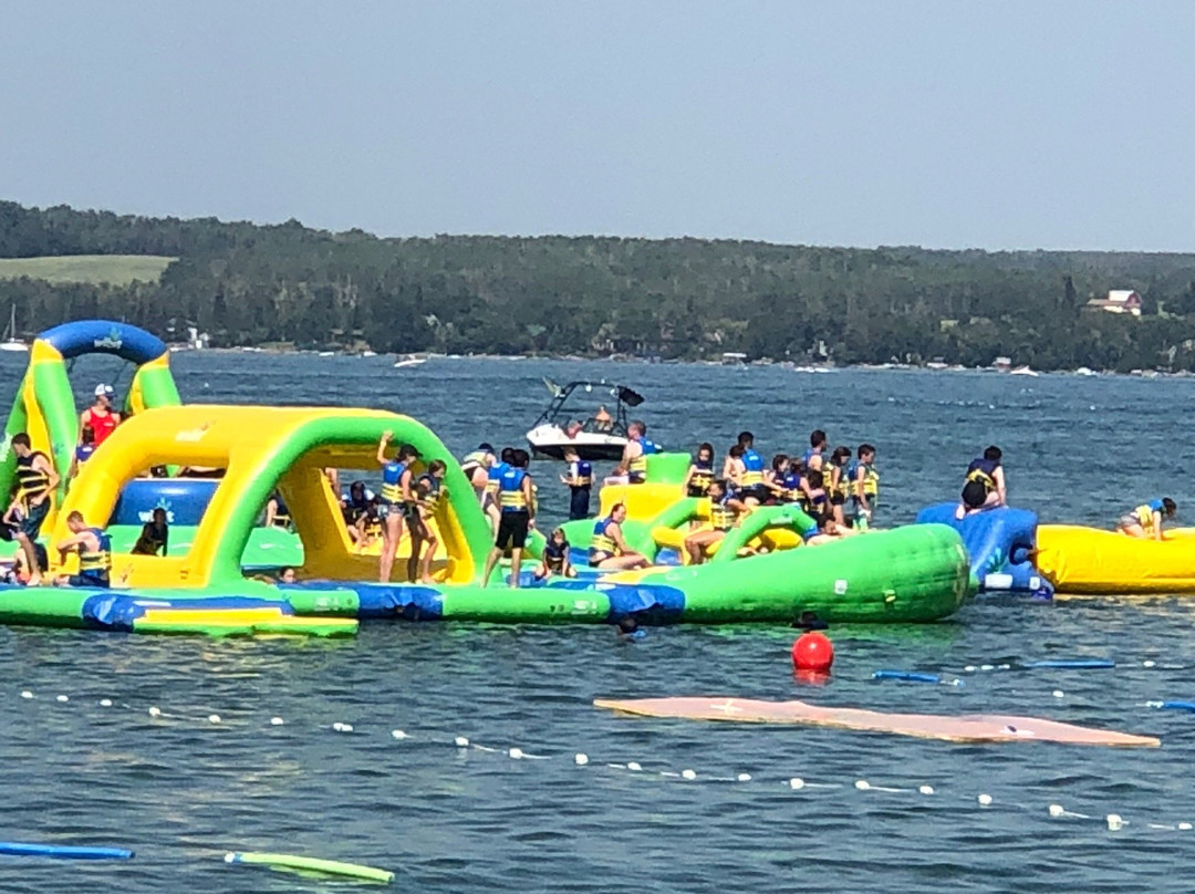 Sylvan Lake Aqua Splash-西尔万湖必去景点