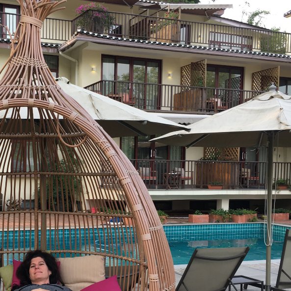 云舞度假酒店(阳朔十里画廊遇龙河店)-浴室