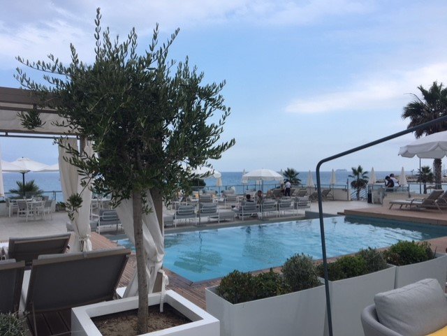 Mercure Villeneuve Loubet Plage-泳池