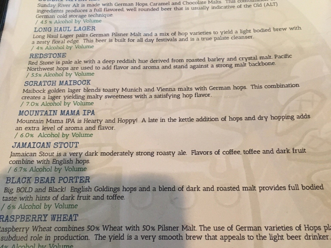 Sunday River Brewing Company景点图片