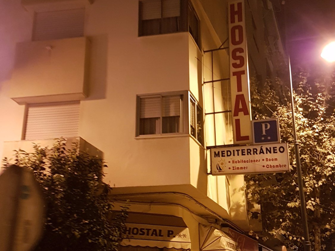 托雷德尔玛酒店住宿-Hostal Mediterraneo