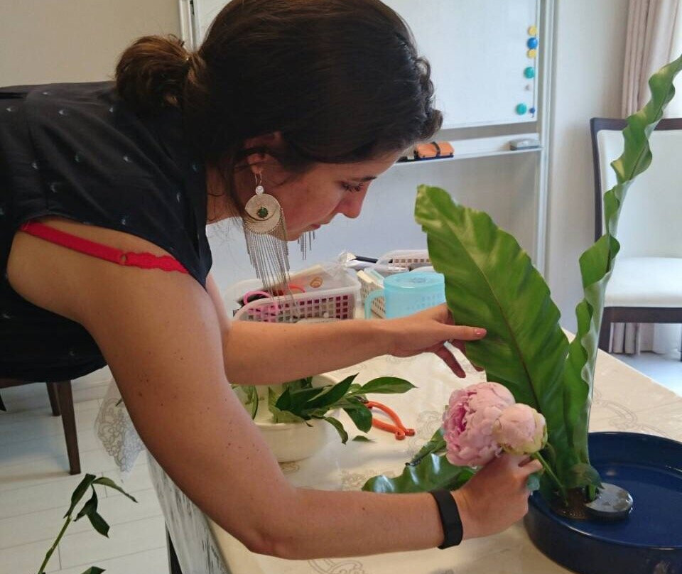 Sogetsu Ikebana Japanese Flower Arrangement For Tourist-Azabujuban必去景点