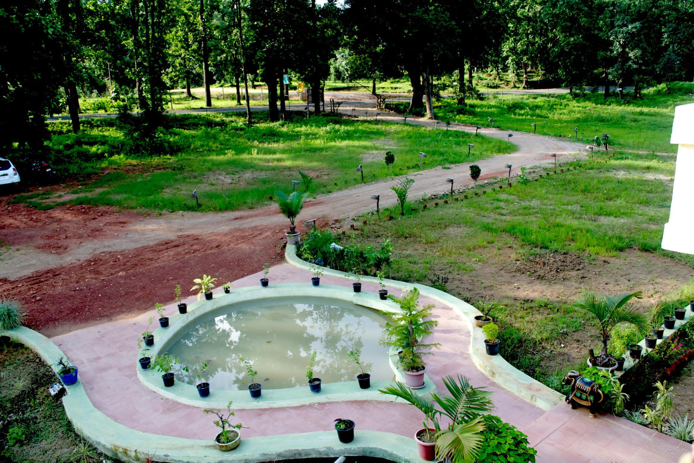 Hornbill Resorts Kanha-浴室