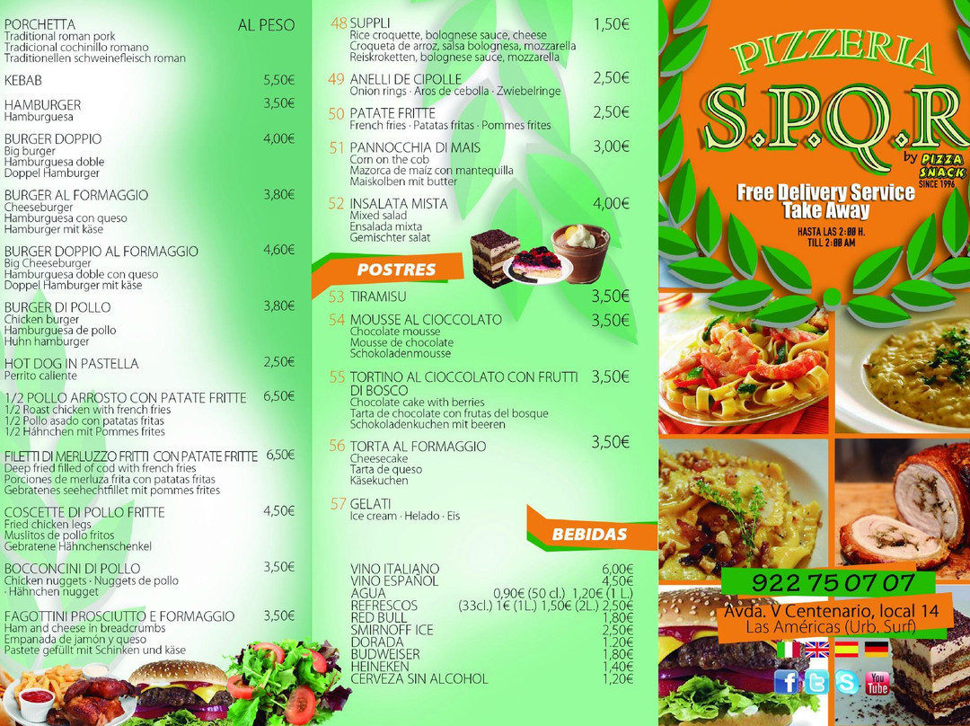 S.P.Q.R by PIZZA SNACK since 1996