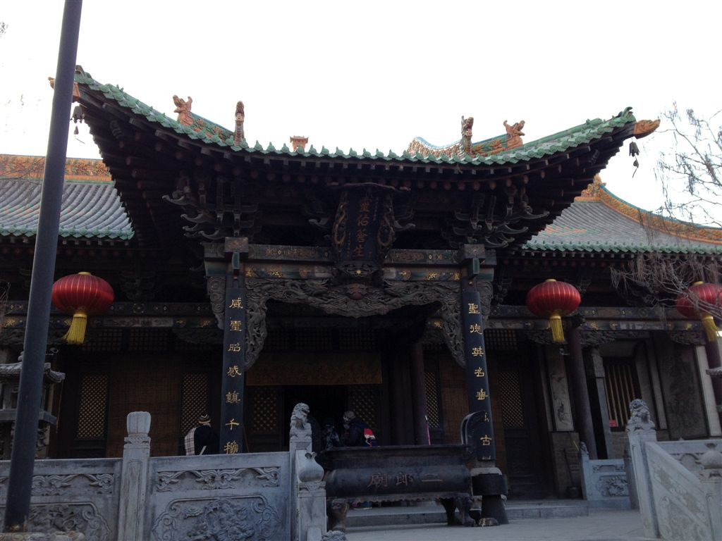 晋中二郎庙-平遥县必去景点