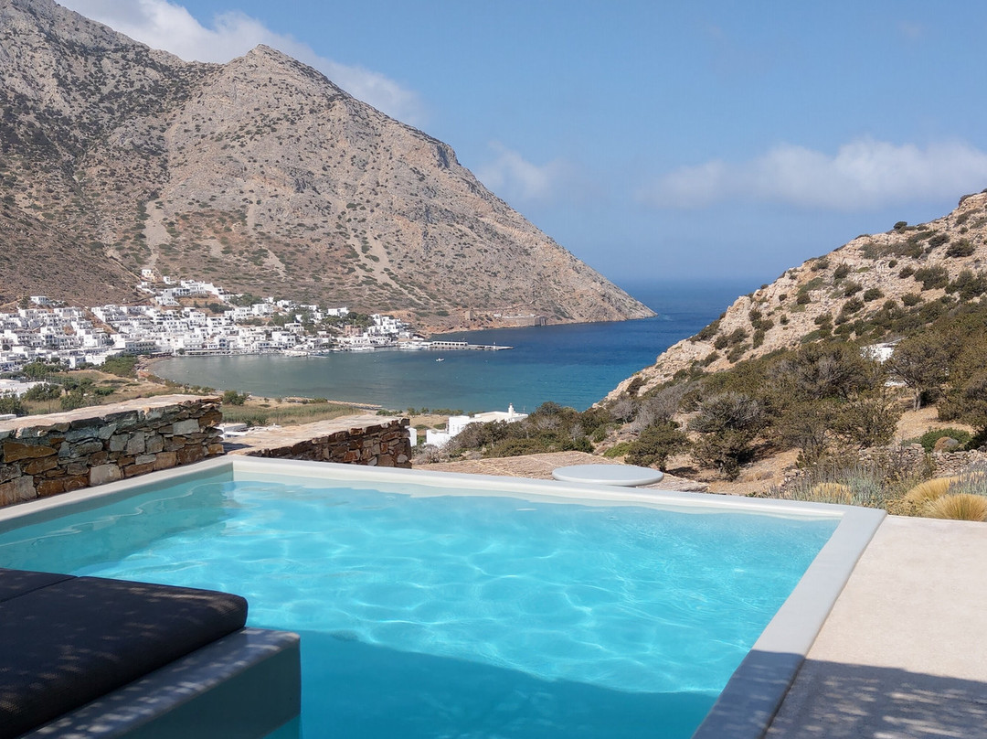 Cherronisos酒店住宿-Apsila Pool Suites