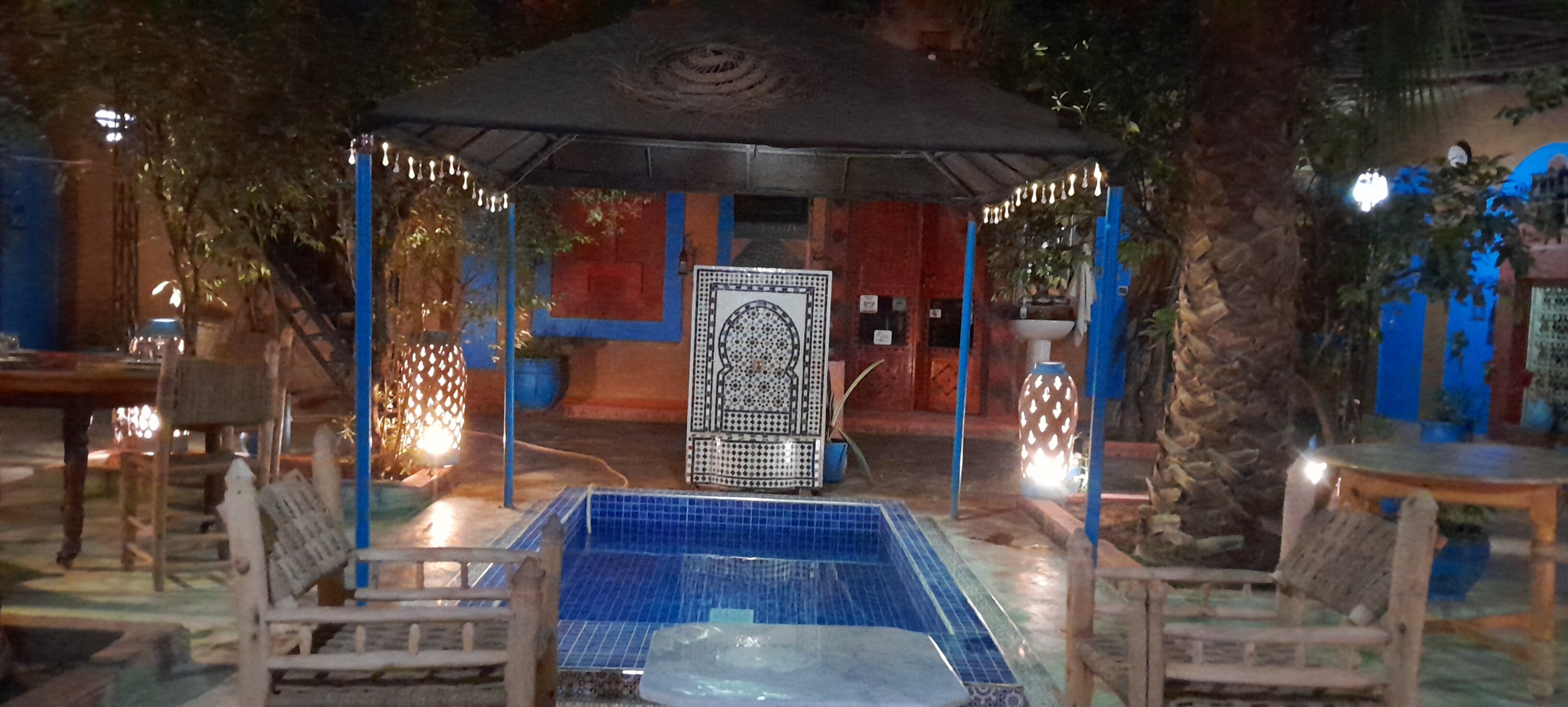 Riad Dades Birds - Lodge & Birding-泳池