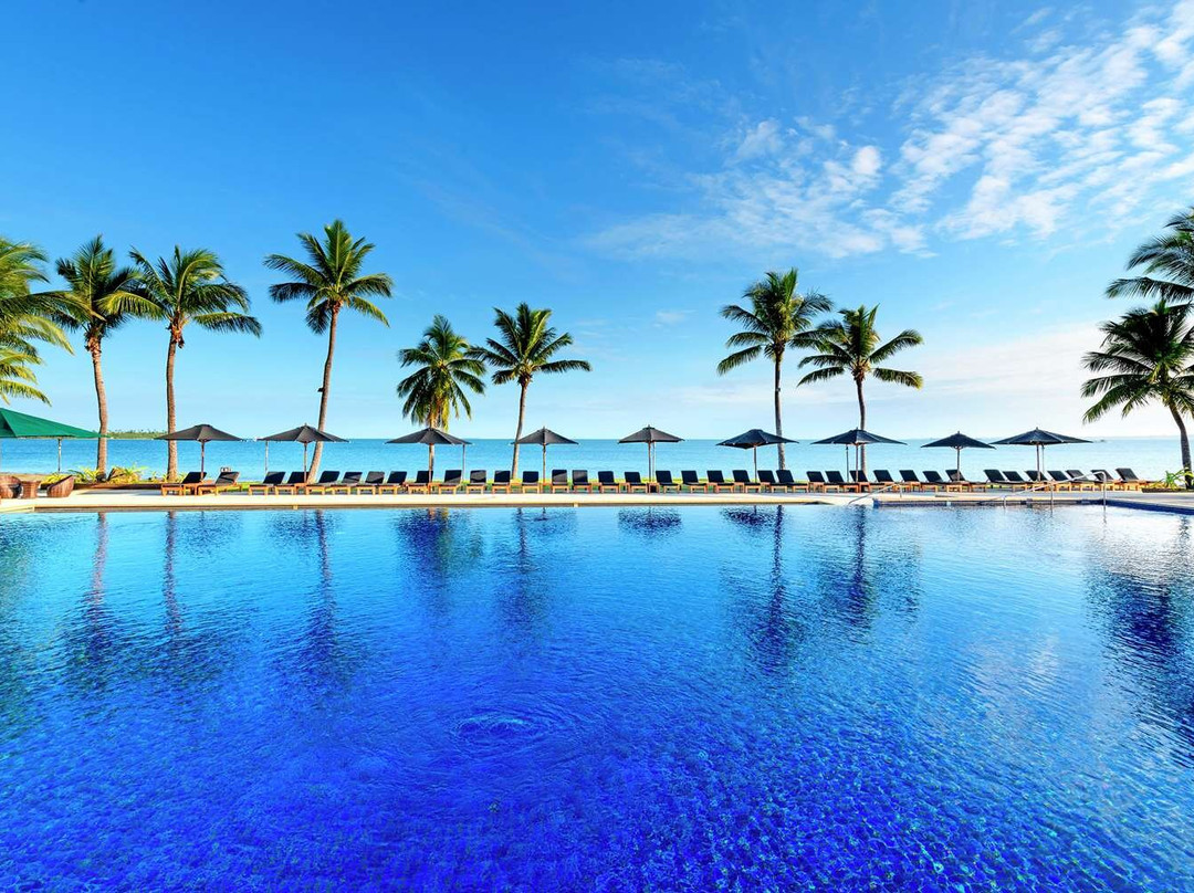 丹娜努岛酒店住宿-希尔顿斐济海滩度假村及水疗中心