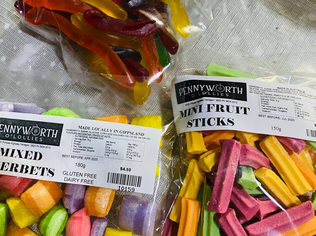 Pennyworth O'lollies-Yarragon必去景点