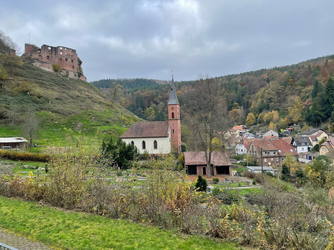 Burgruine Frankenstein景点图片