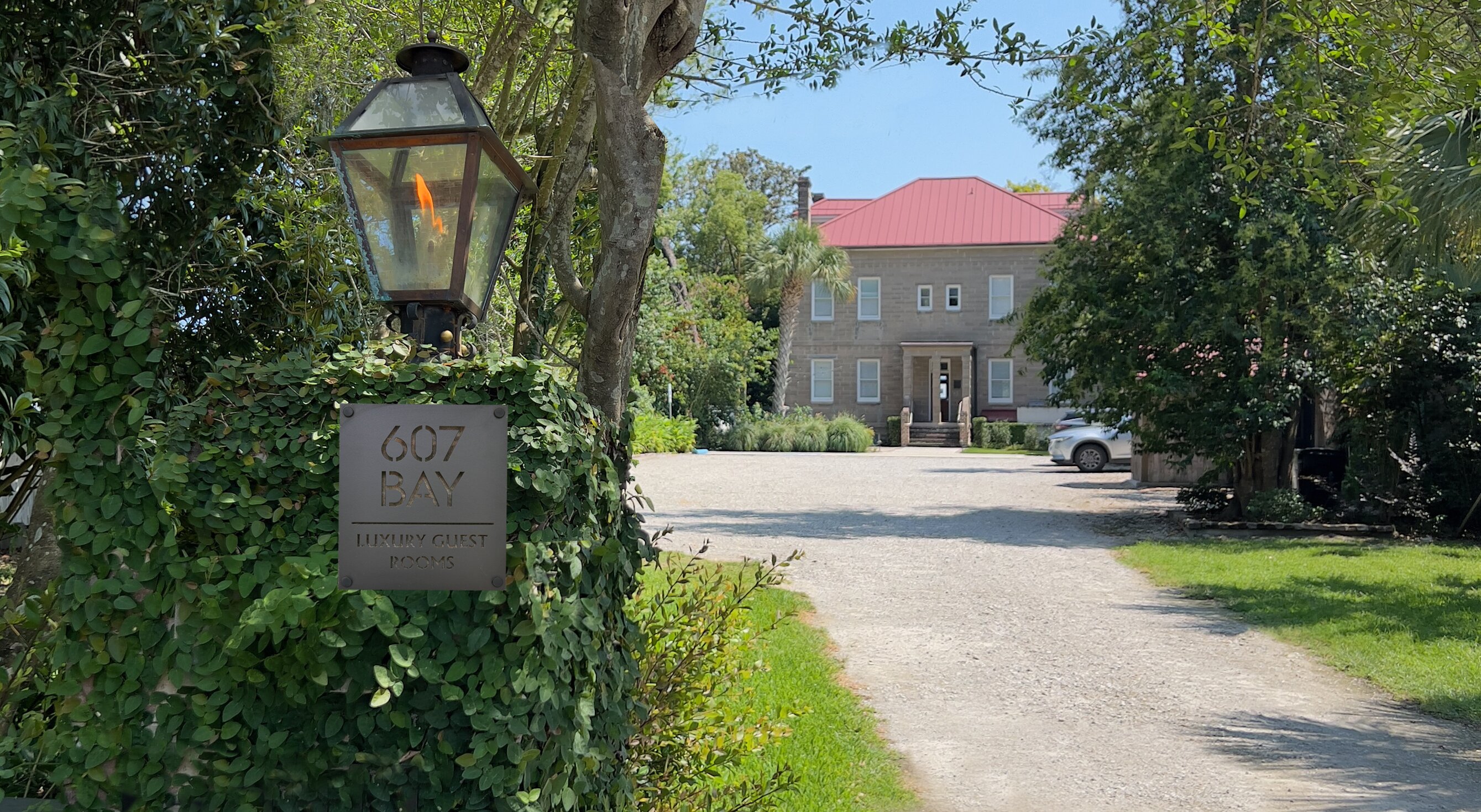 607 Bay Inn Downtown Beaufort-浴室