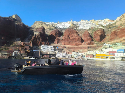 Santorini Boat Rental -License Free--圣托里尼必去景点