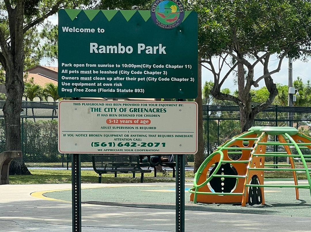 Rambo Park-Greenacres必去景点
