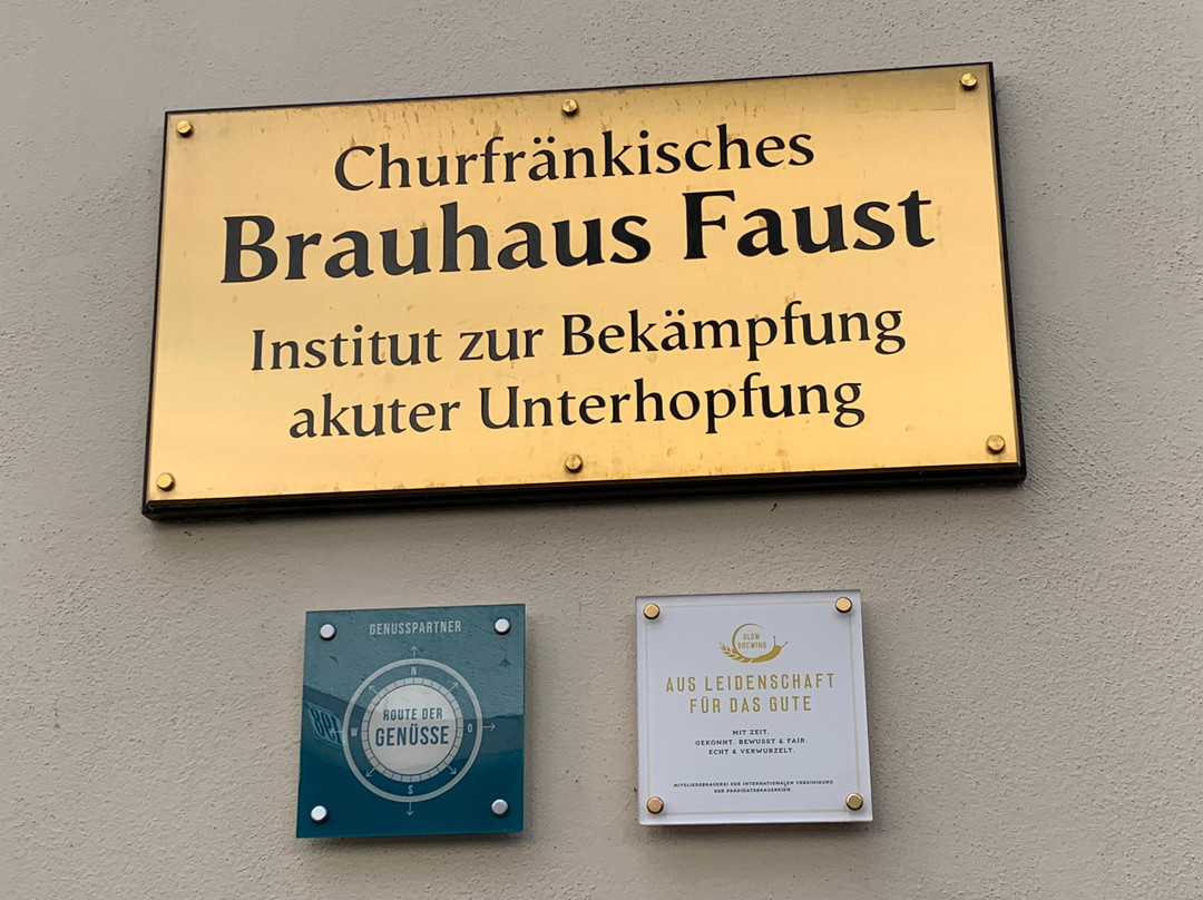 Brauhaus Faust-米尔腾贝格必去景点