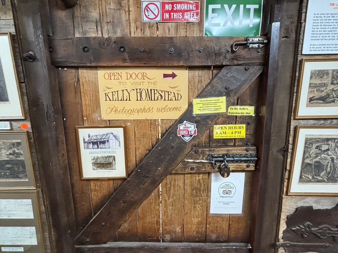 NED KELLY MUSEUM & HOMESTEAD-Glenrowan必去景点