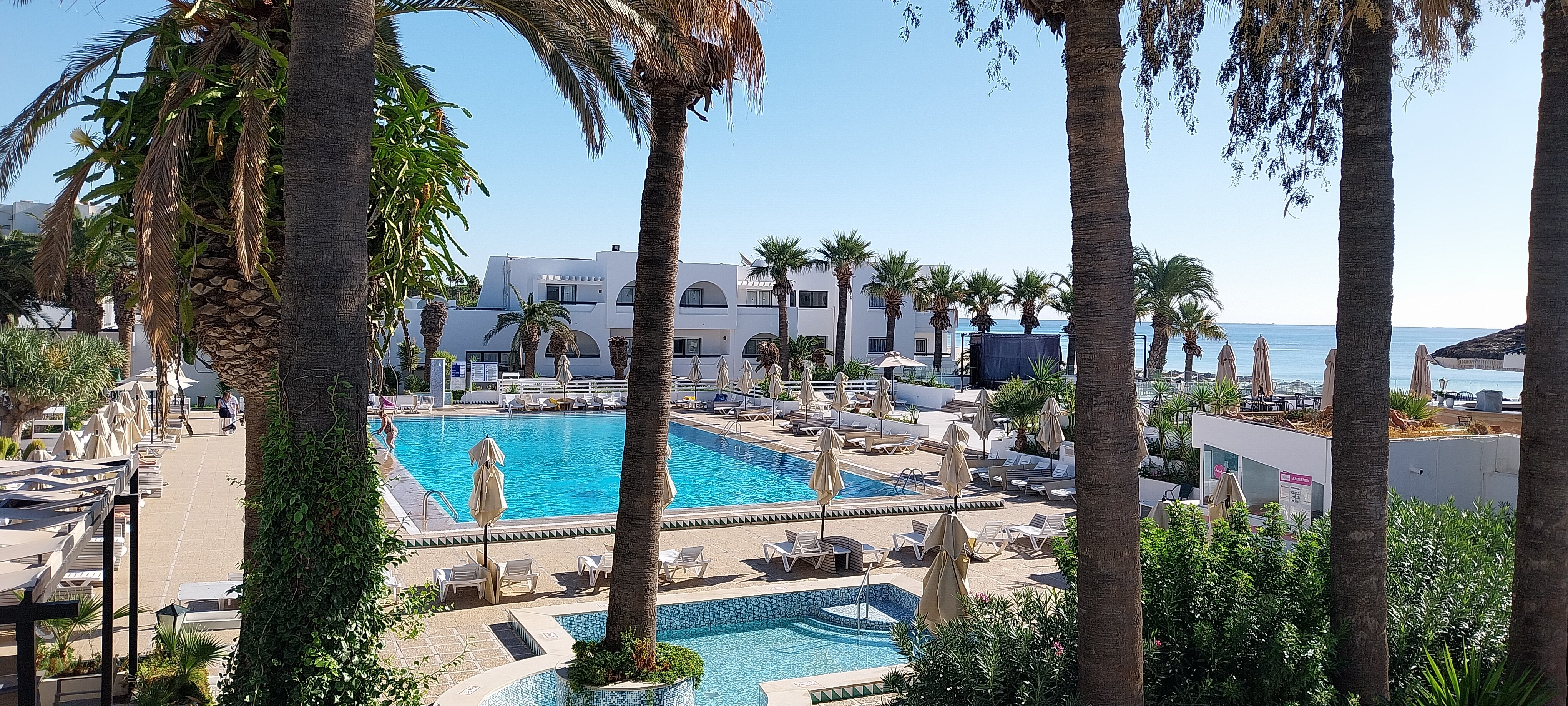 Hammamet Beach-酒店景观