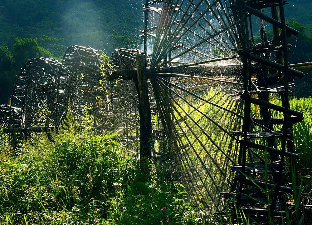 Puluong Giant Waterwheel-清化必去景点