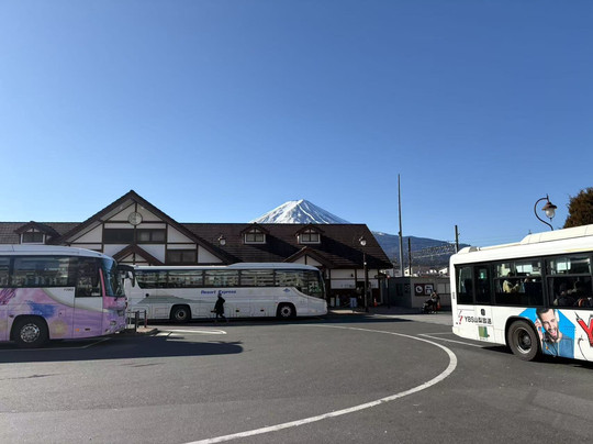 Kawaguchiko Station Bldg.-富士河口湖町必去景点