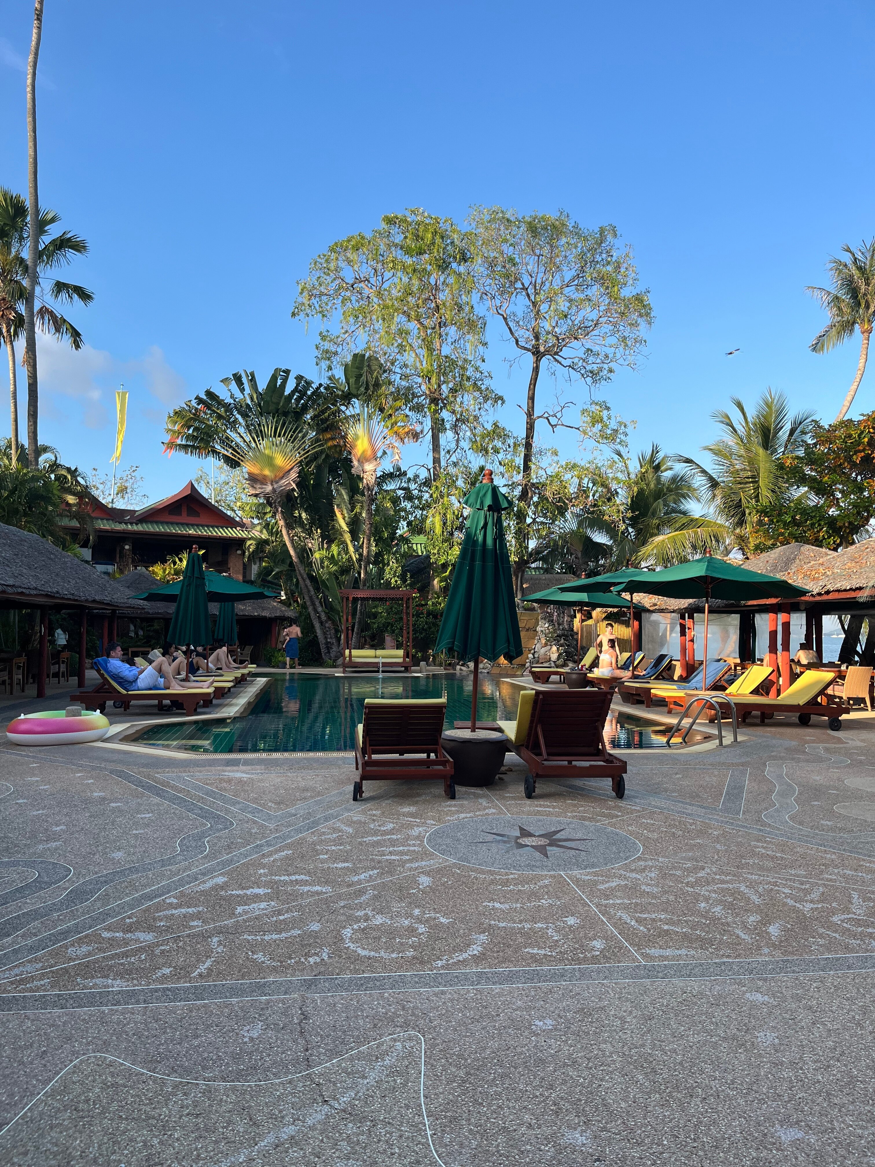 友谊海滩度假村-Atmanjai健康水疗中心-泳池