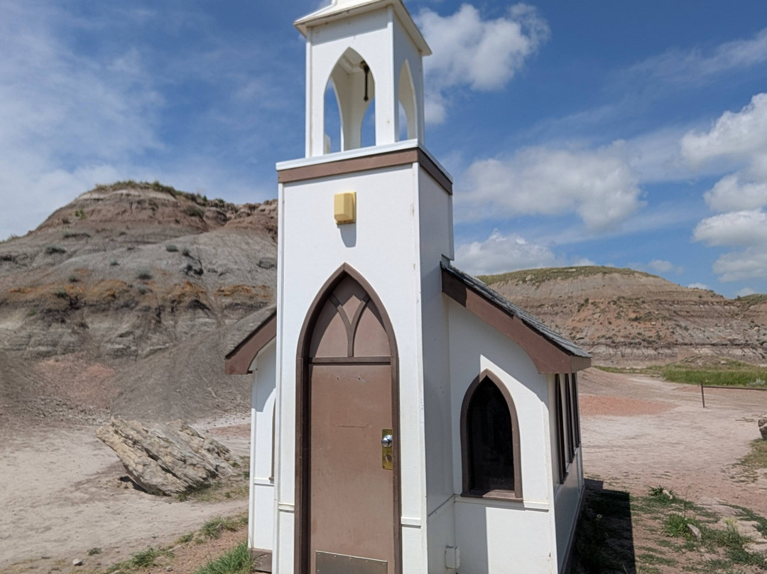 Drumheller's Little Church-德兰赫勒必去景点