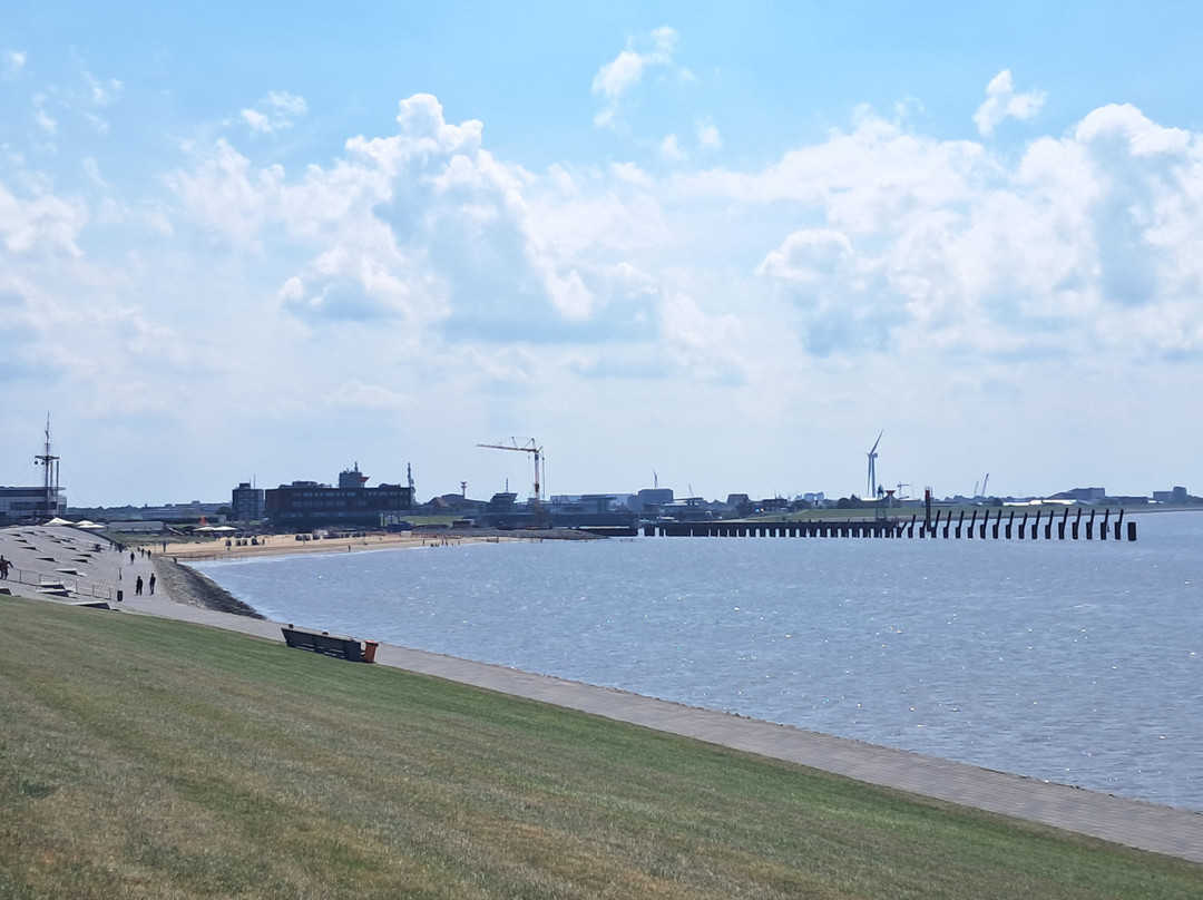 Deichpromenade Bremerhaven-不来梅港必去景点