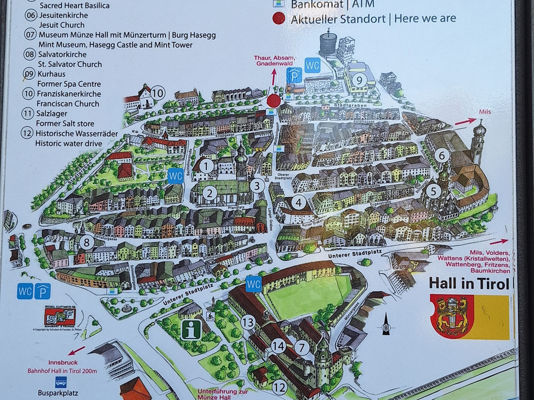 Tourismusverband Region Hall Wattens in Tirol-哈尔堤侯必去景点