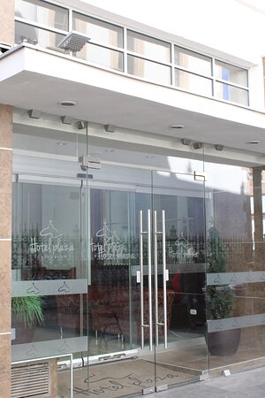 Hotel Plaza Chihuahua-浴室
