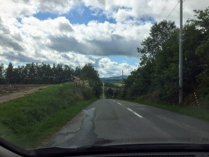 Roller Coaster Road-上富良野町必去景点