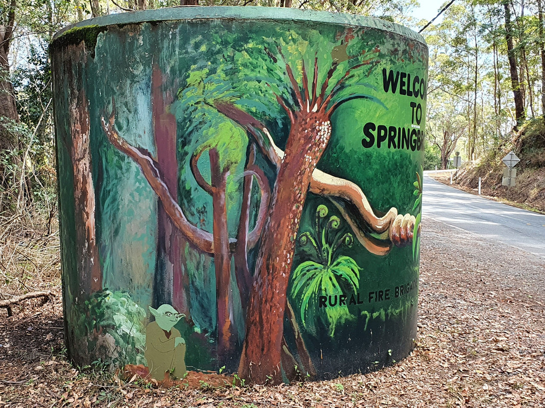 Welcome to Springbrook Watertank Art & Winburn Lookout景点图片