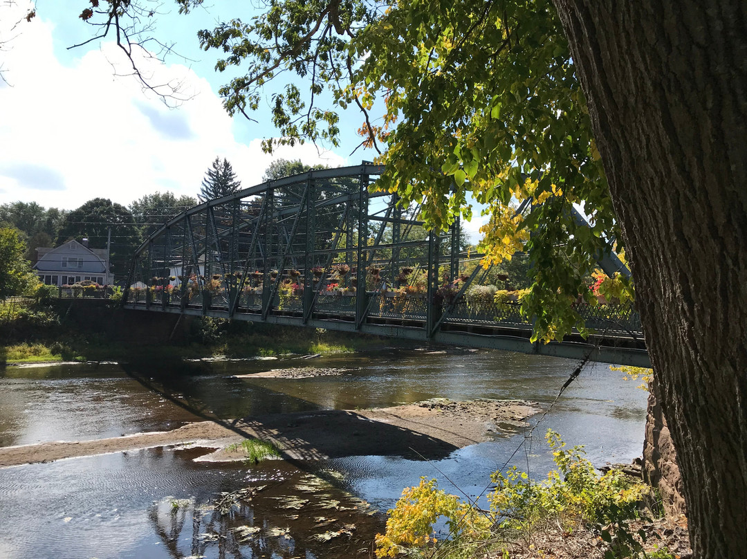 Old Drake Hill Flower Bridge-锡姆斯伯里必去景点