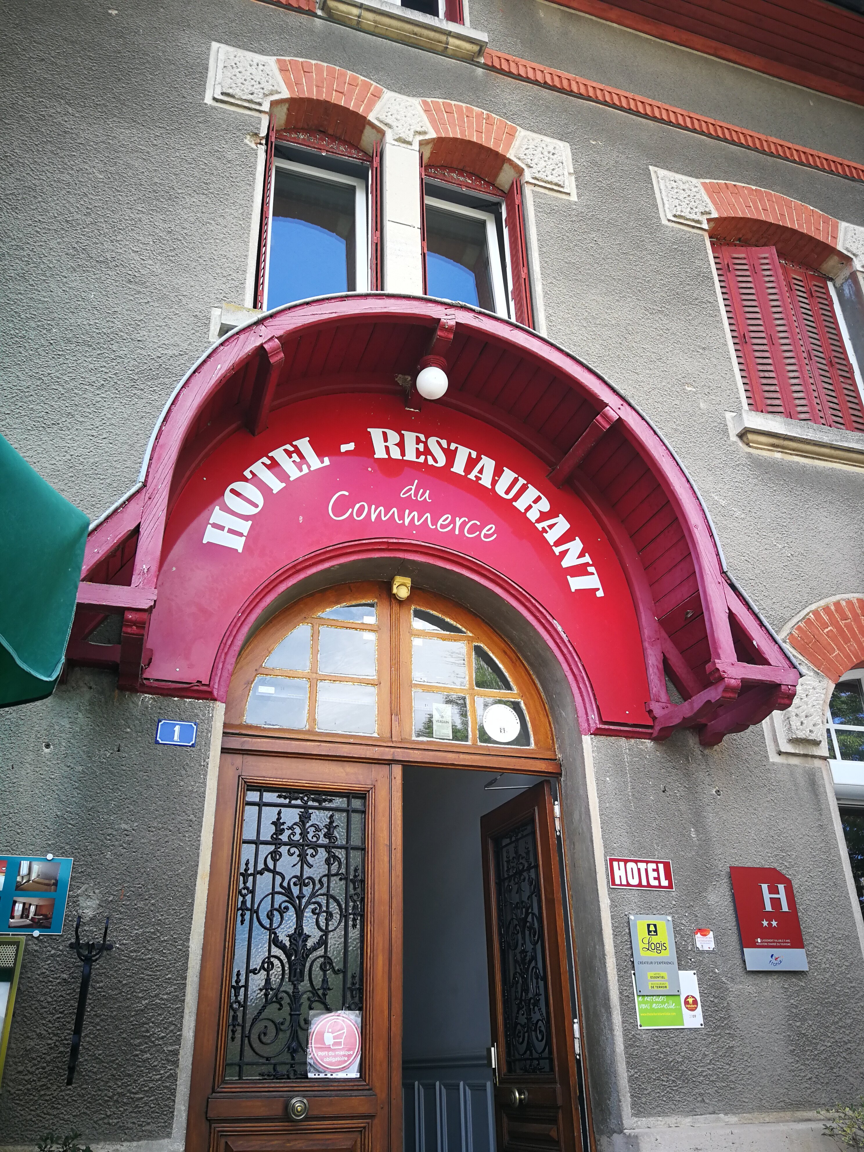 Hotel du Commerce-浴室