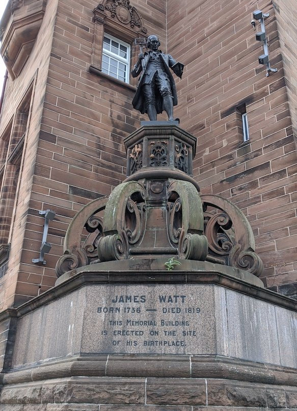 James Watt Statue-Greenock必去景点