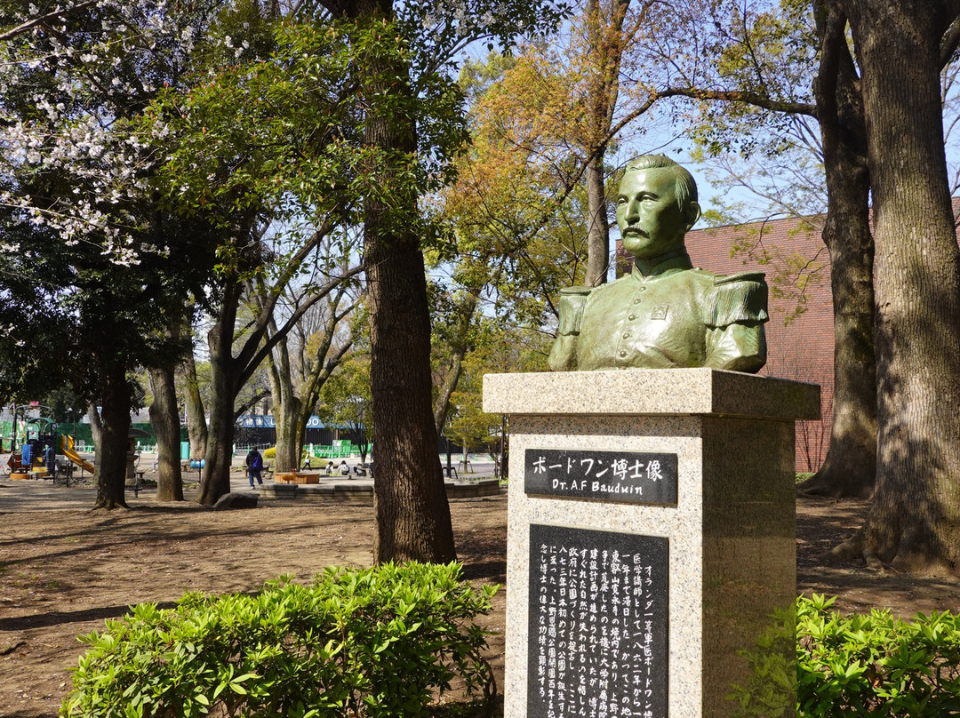 Dr. AF Bauduin Statue-Uenokoen必去景点