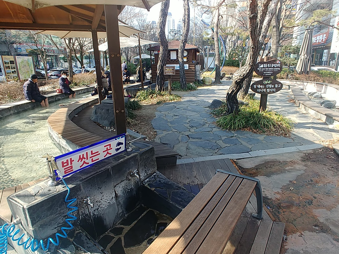 Yuseong Hot Springs Public Foot Bath-大田必去景点